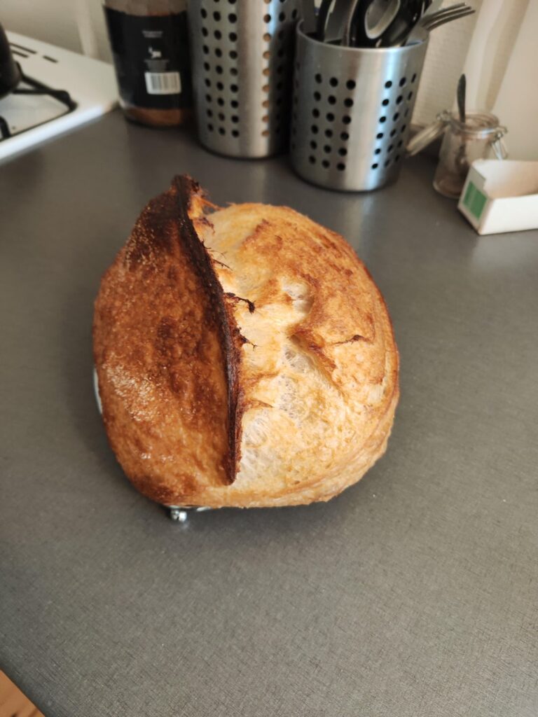 Sourdough bread made with tipo 00 flour
