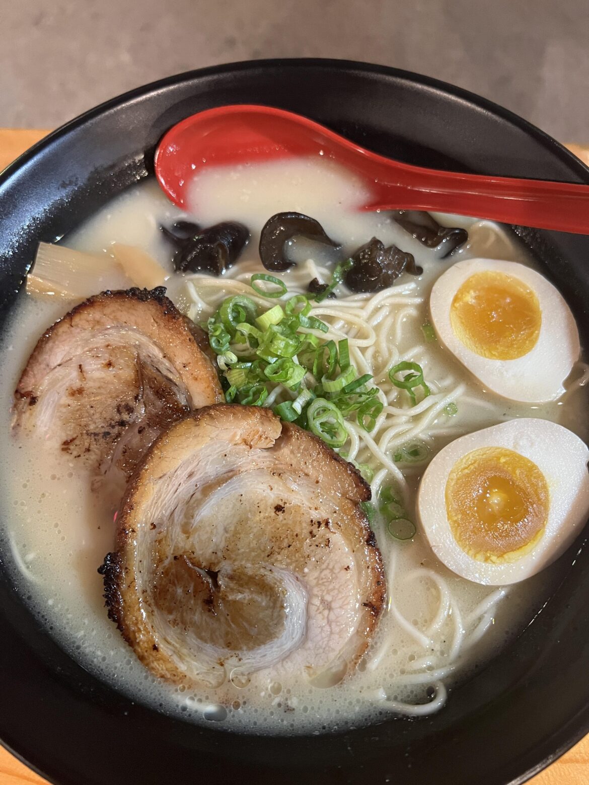 Tonkotsu Ramen from Tokyo Sushi and Ramen