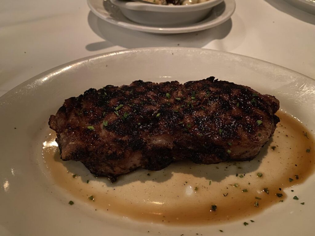 Never had a bad steak at morton’s steakhouse