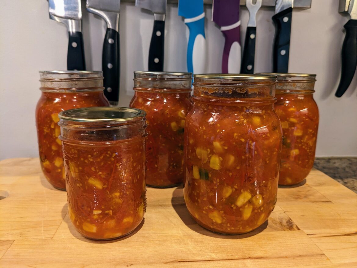 Cherry Tomato and Corn Chipotle Salsa
