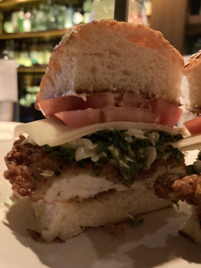 R + D / Honor Bar Chicken Sandwich