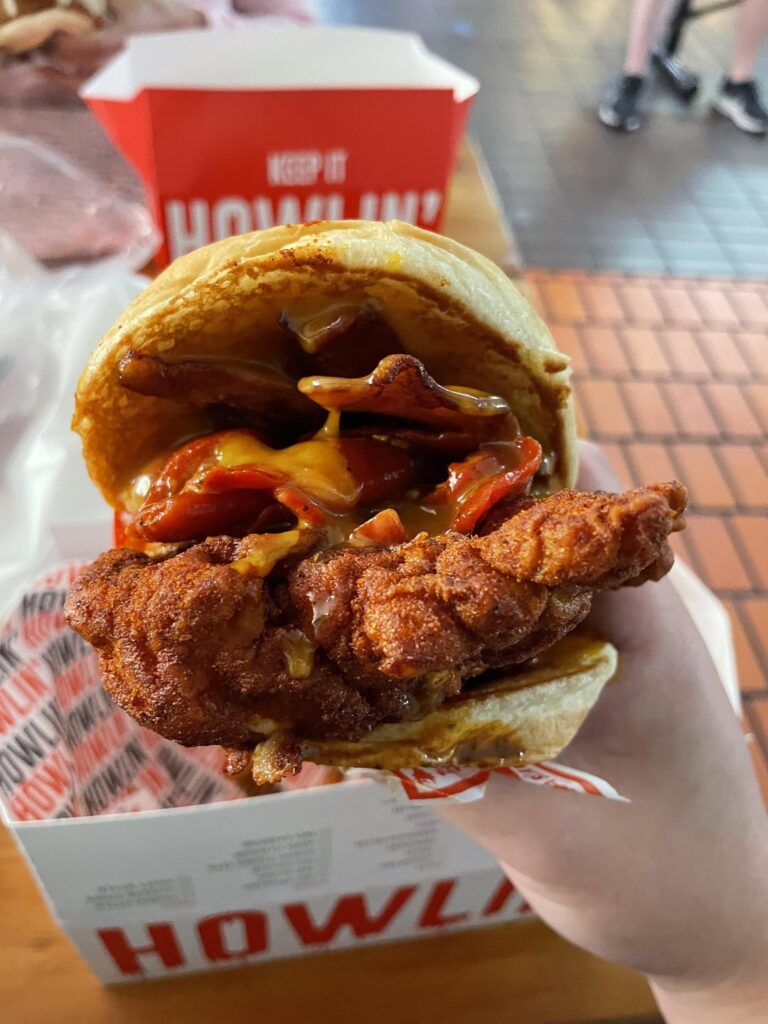 Howlin' Ray's Sando 2.0, Chicken and Waffles