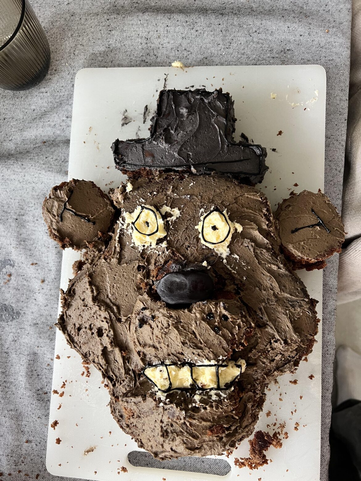 My first attempt at making a Freddy cake My first attempt at making a Freddy cake