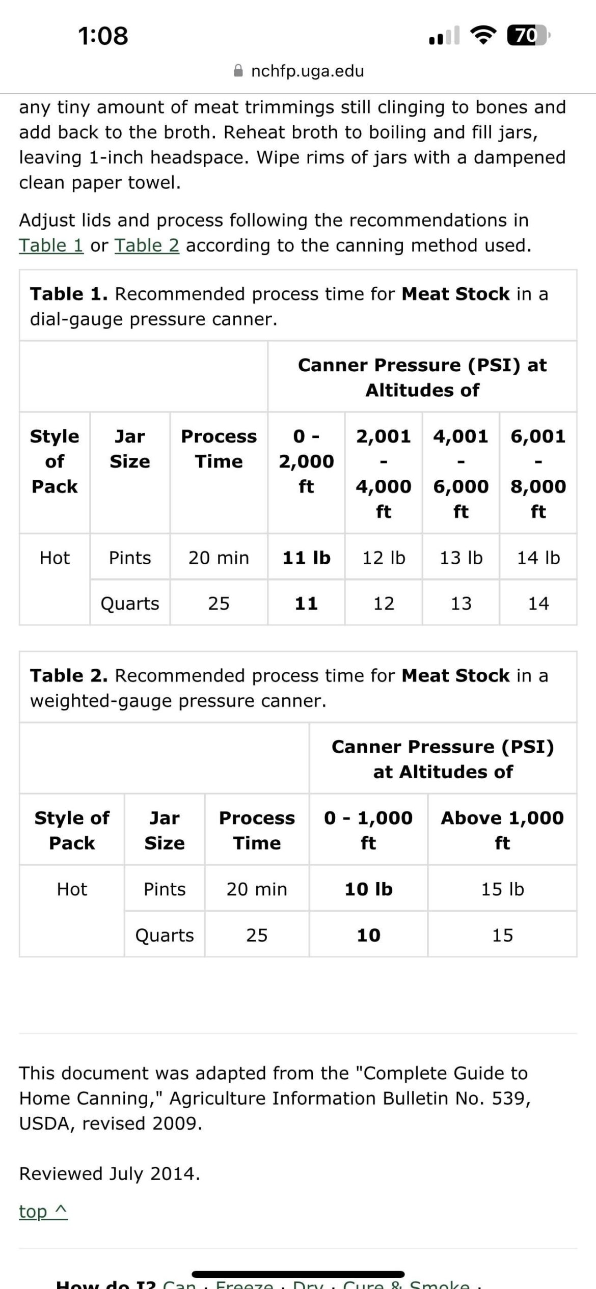Canning chicken broth?