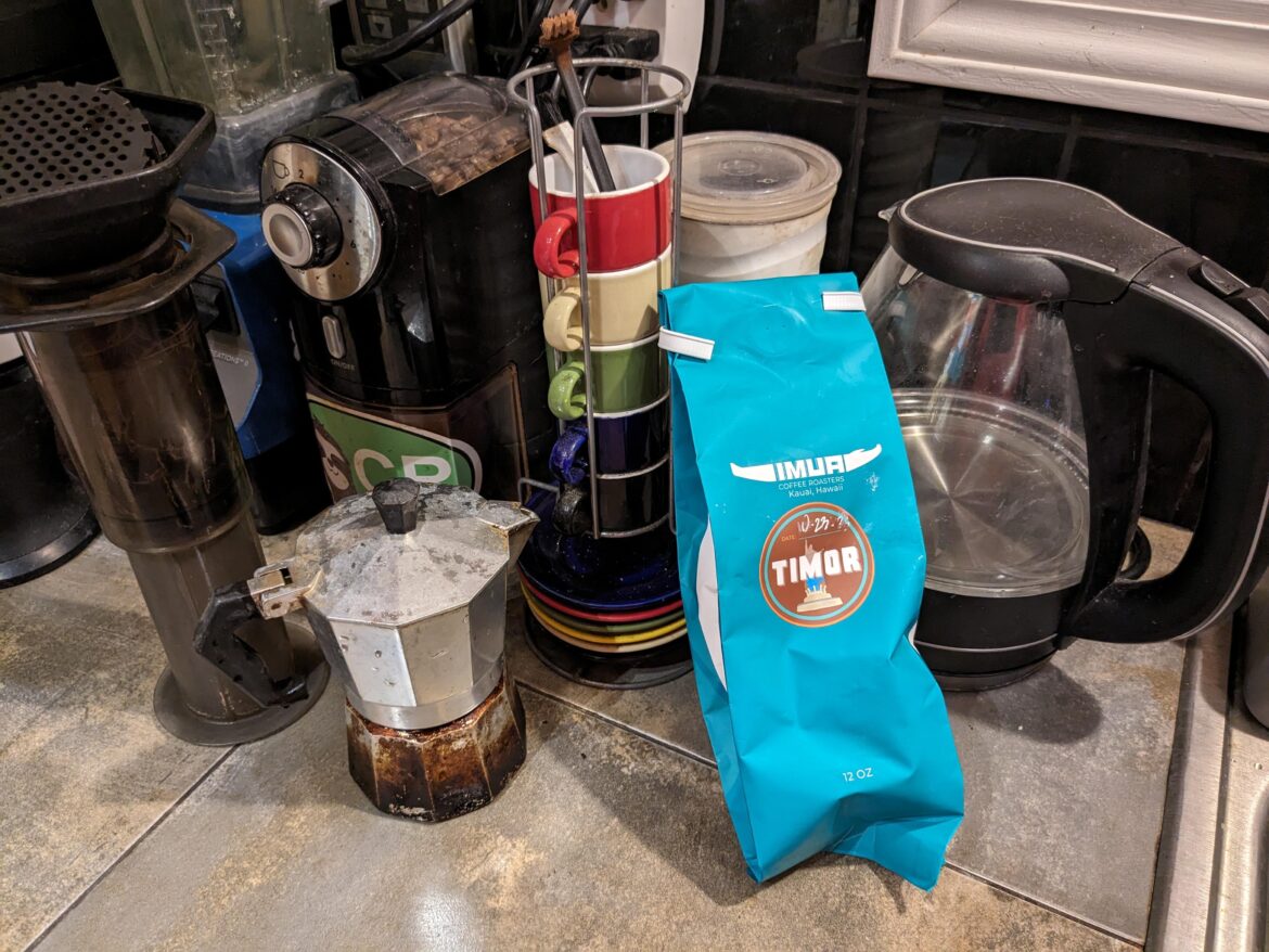 Rate my home cafe counter