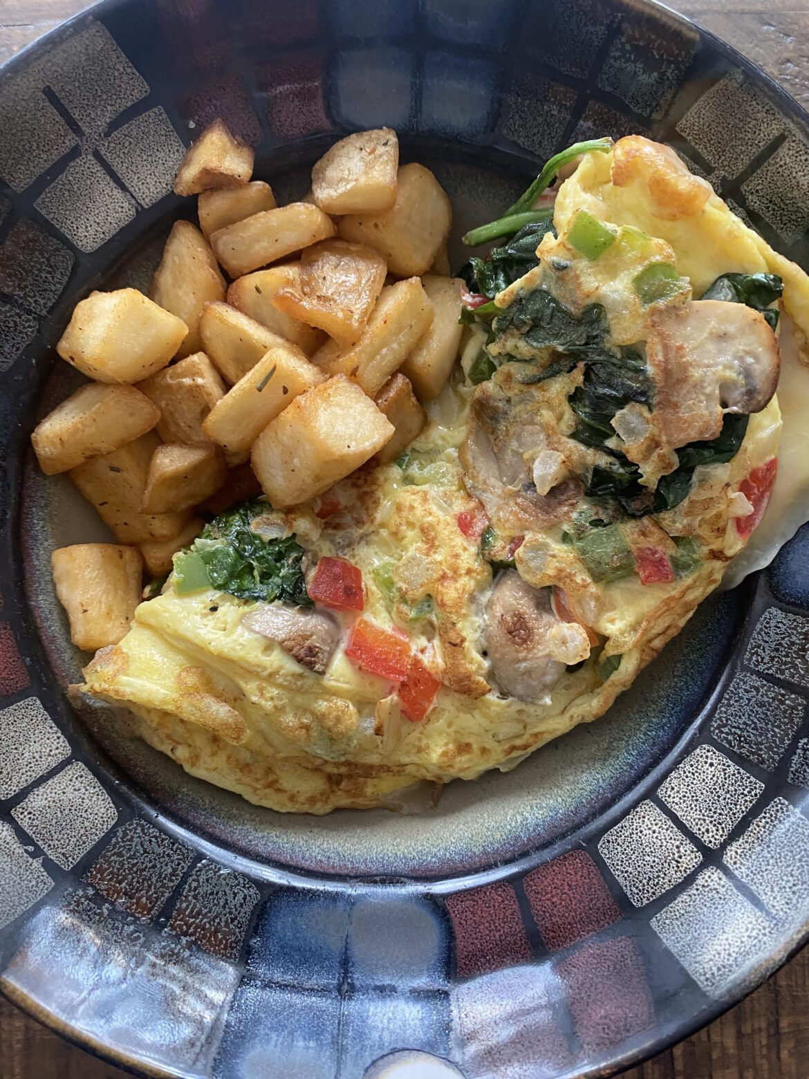 Veggie scramble from Flying Biscuit, metro Atlanta