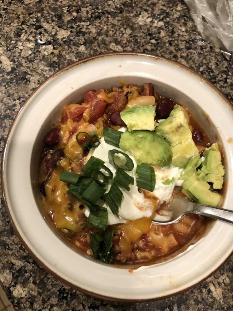 Fall weather time chili 🌶️