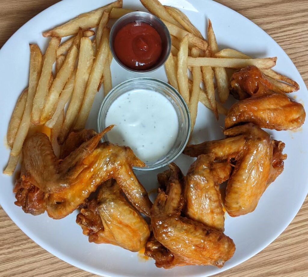 Hot Wings & French Fries