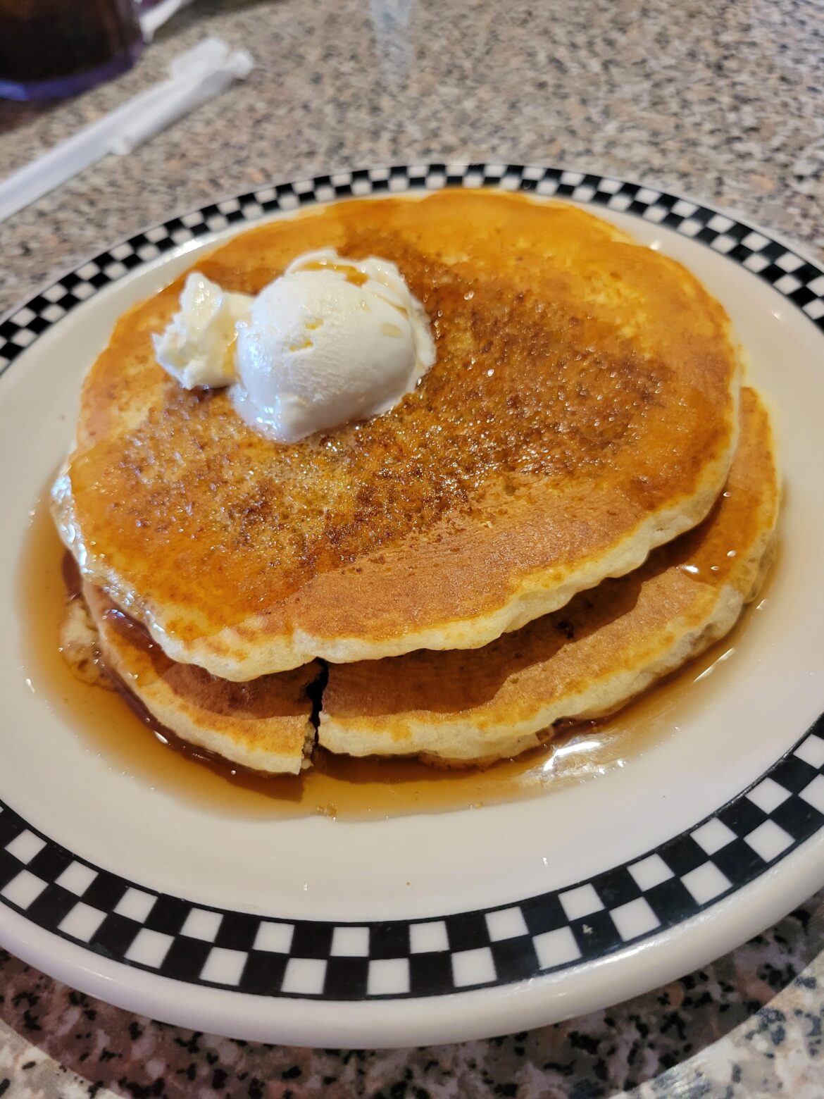 Good old fashioned diner pancakes