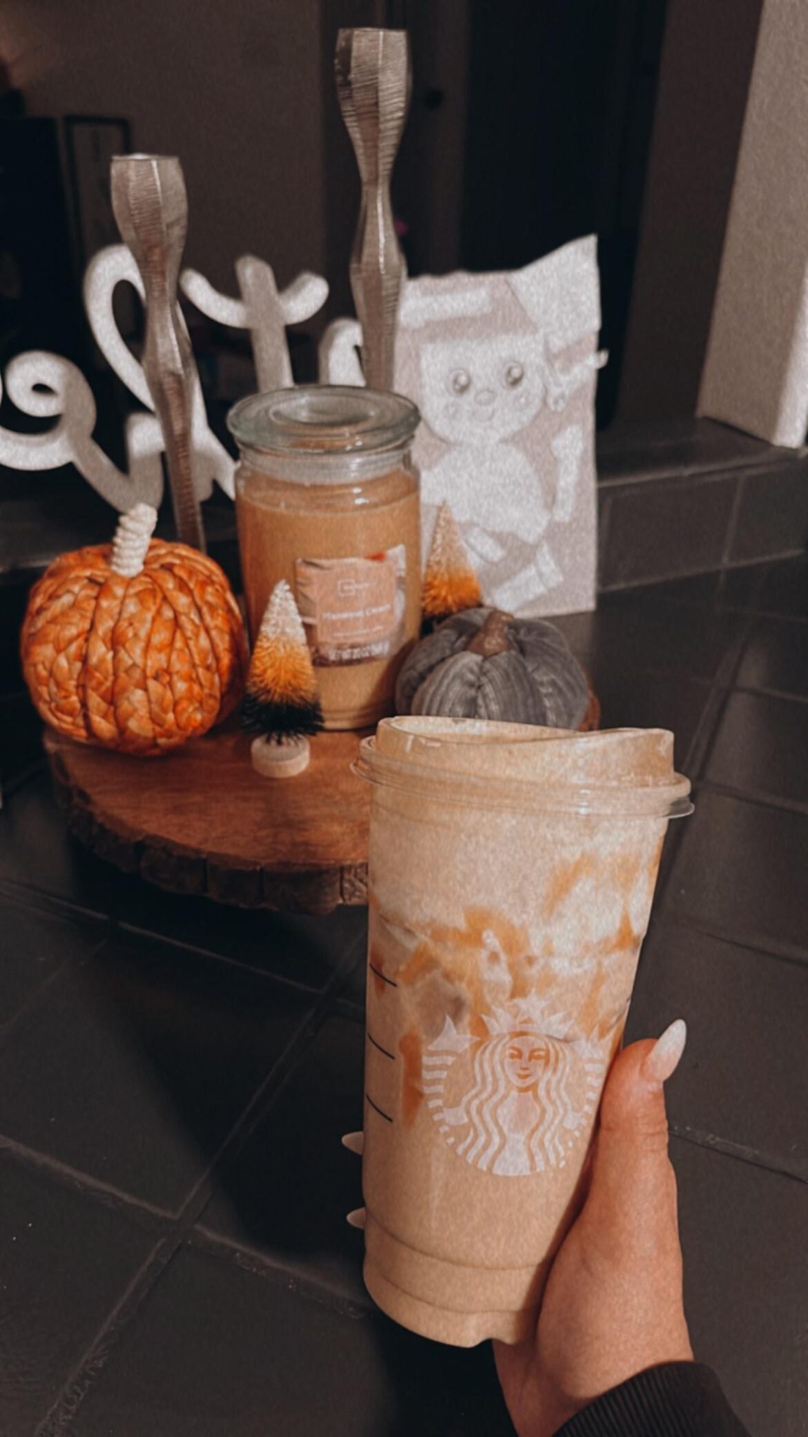 Starbies fall coffee