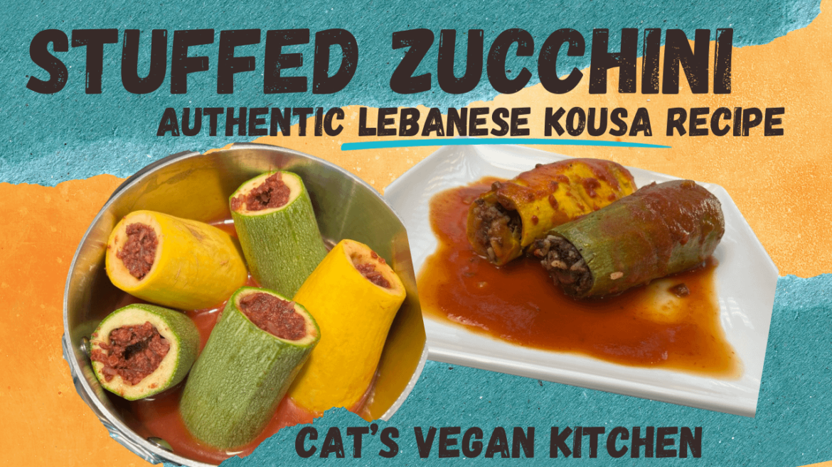 My Grandma's Lebanese Stuffed Zucchini Recipe!