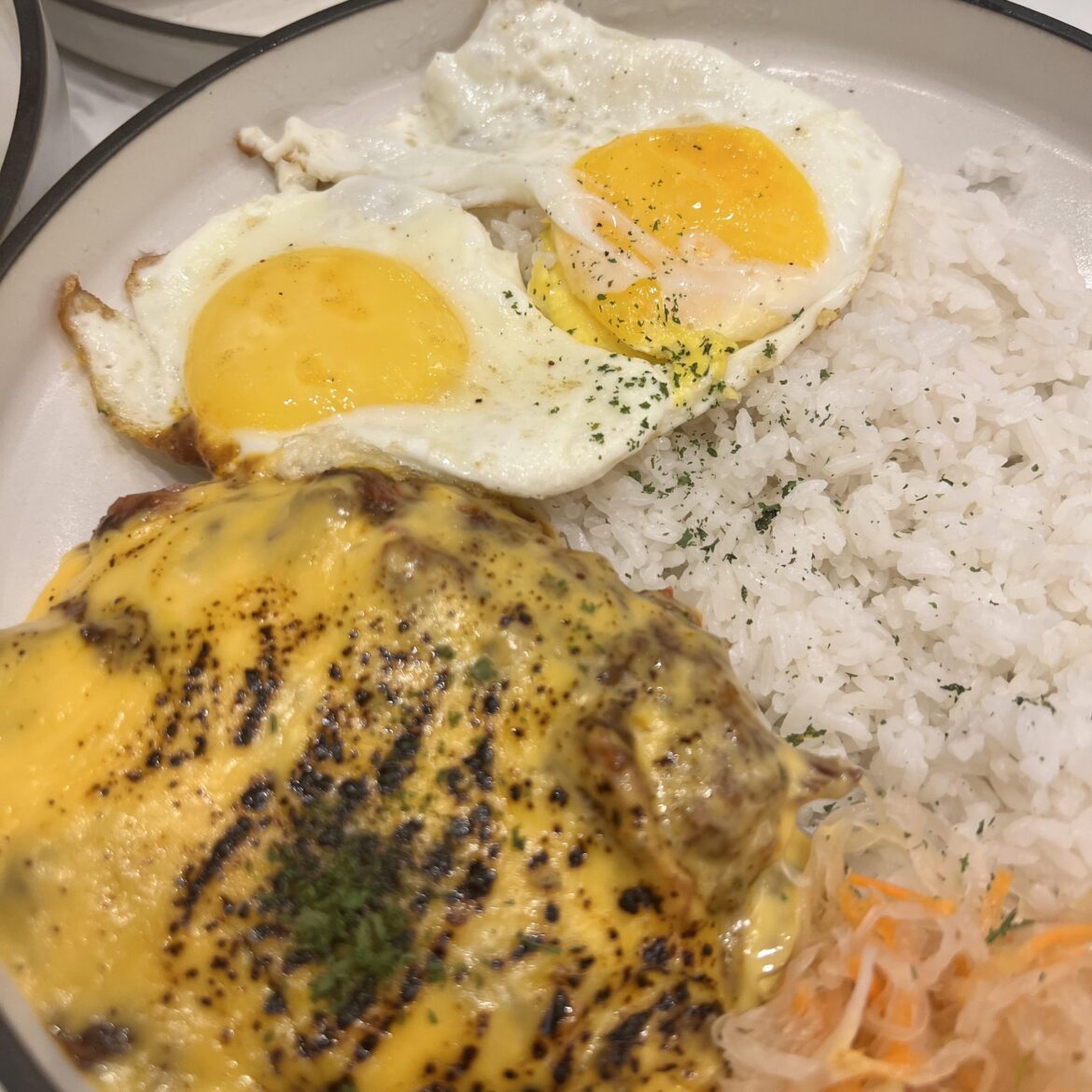 eggs cheese and beef