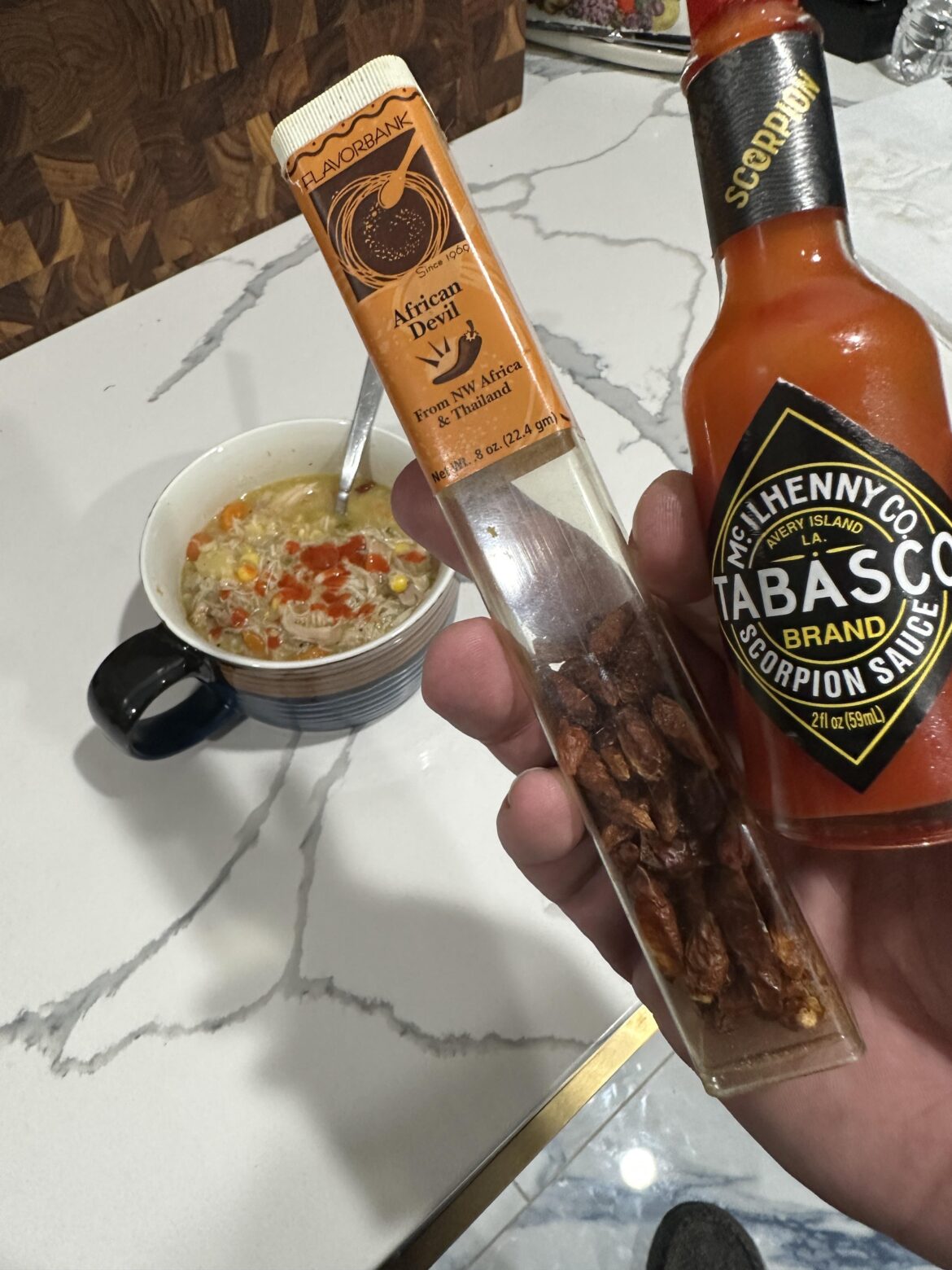 how do you like to heat up your chicken soup?