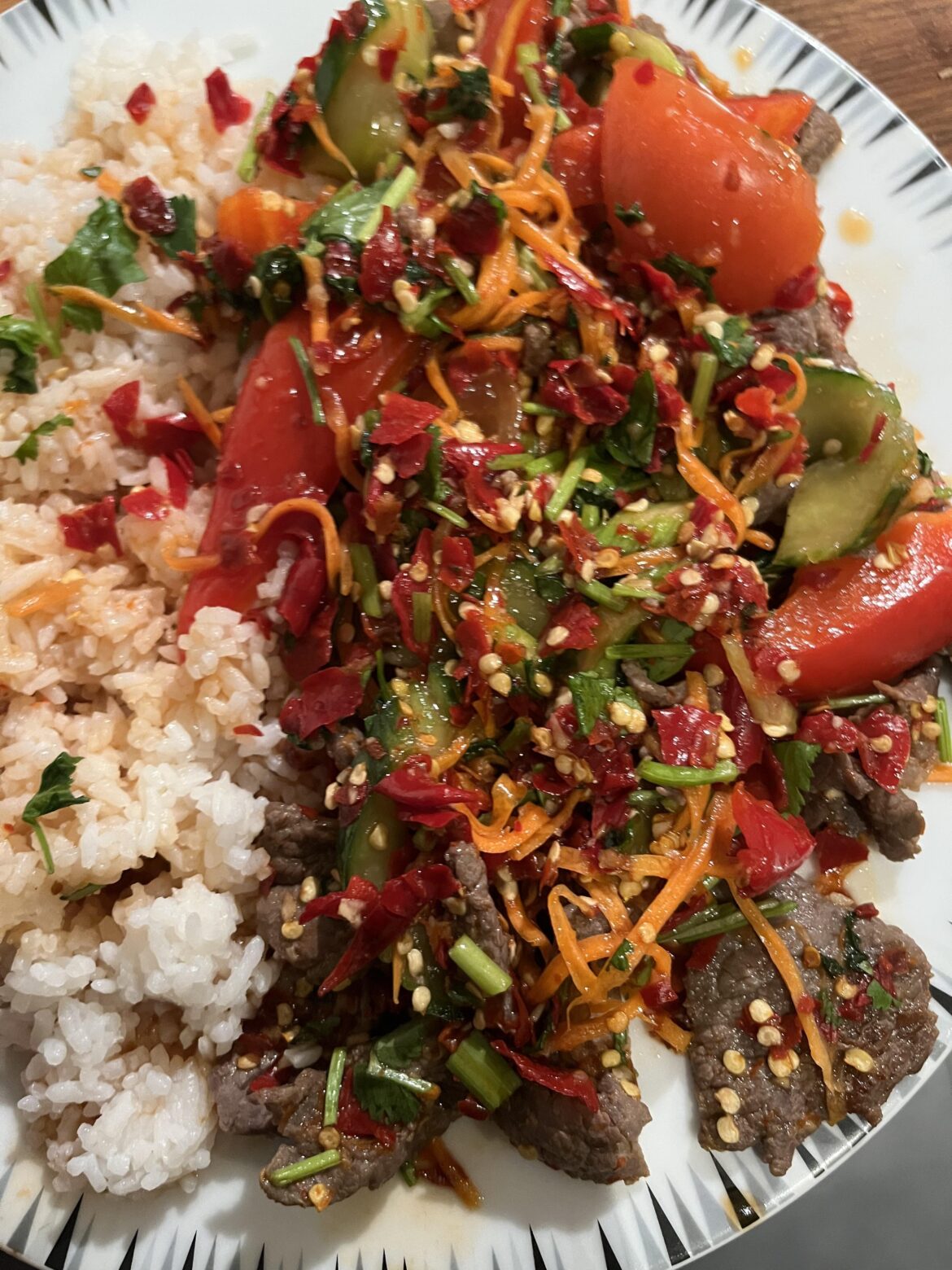 To my great delight, my local Thai joint finally made an honest attempt to murder me today.