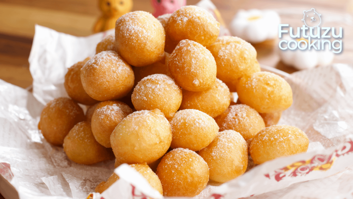 [ 2 INGREDIENT ] CRISPY YOGURT DONUTS IN 5 minutes