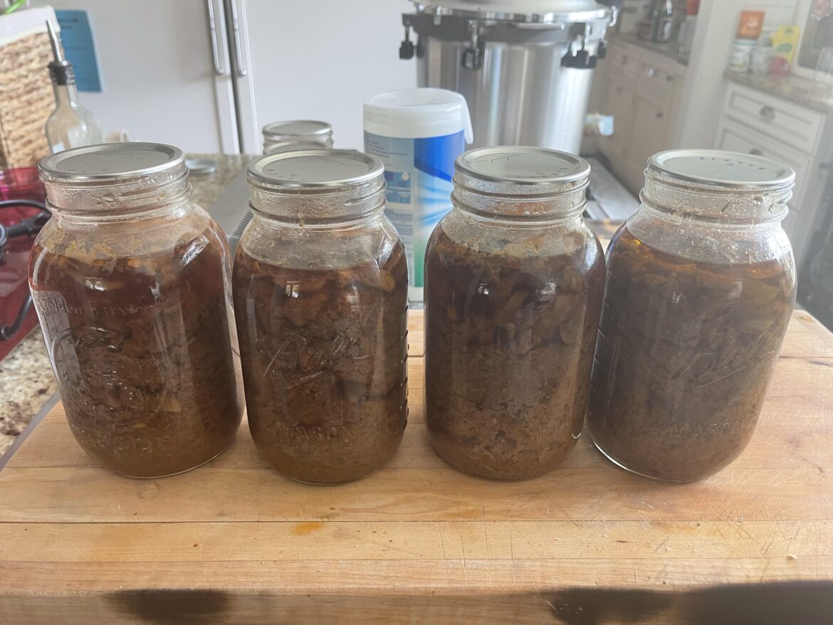 Pressure canning leakage