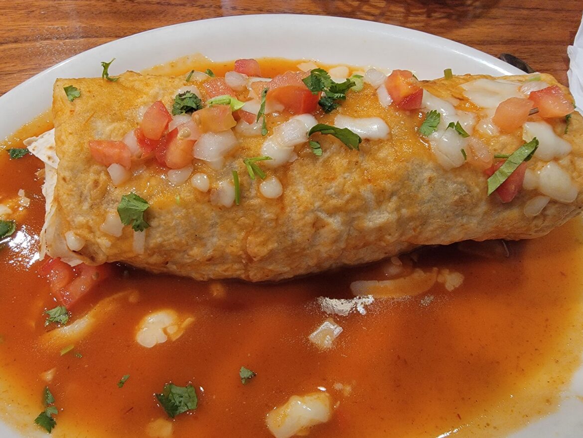 House Special Burrito @ Gloria's Cafe in Palms. Always a treat.
