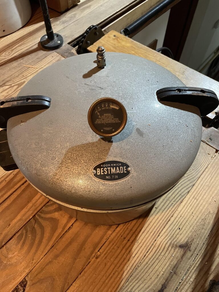 Grandmas pressure canner