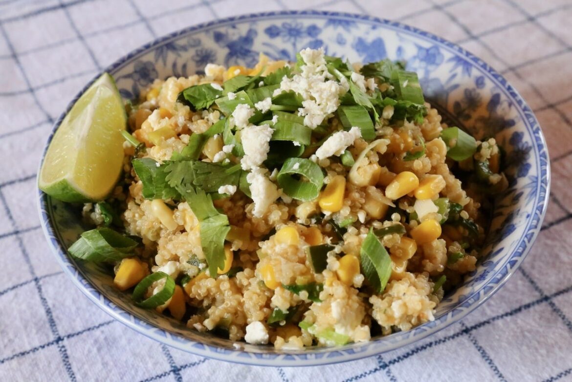 Quinotto Poblano Corn & Cheese Quinoa Risotto