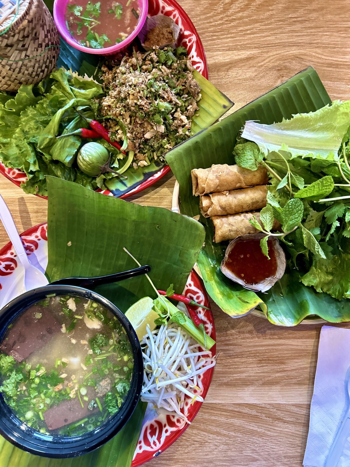 Lao spread at Yum Sະlut