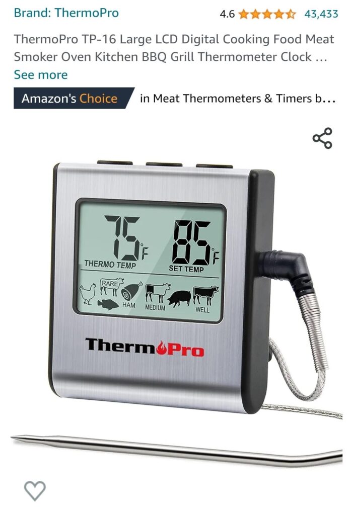 Silly question about your meat thermometer cover