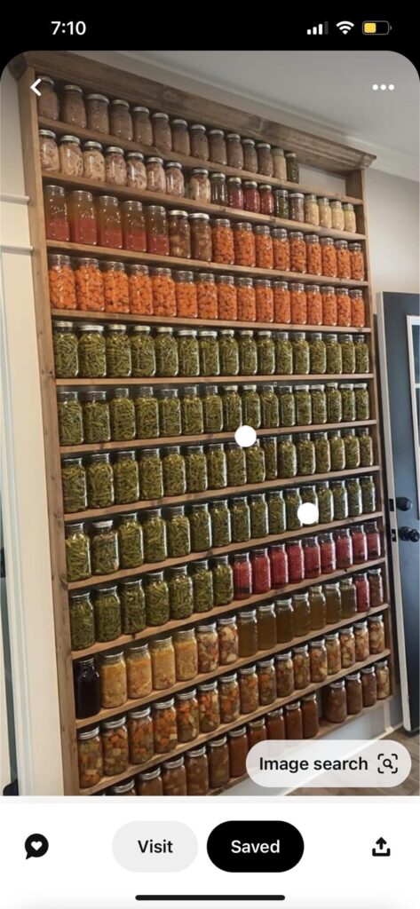 Canning storage? Canning storage?