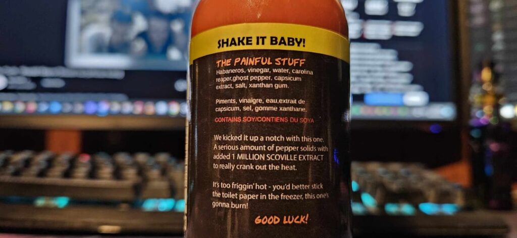 Extract sauce all the way from Canada