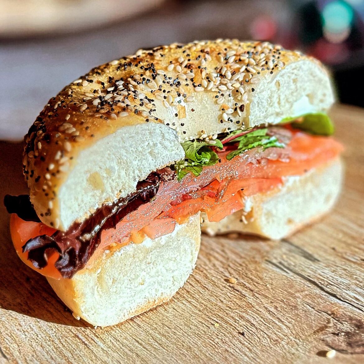 Smoked Salmon Sandwich