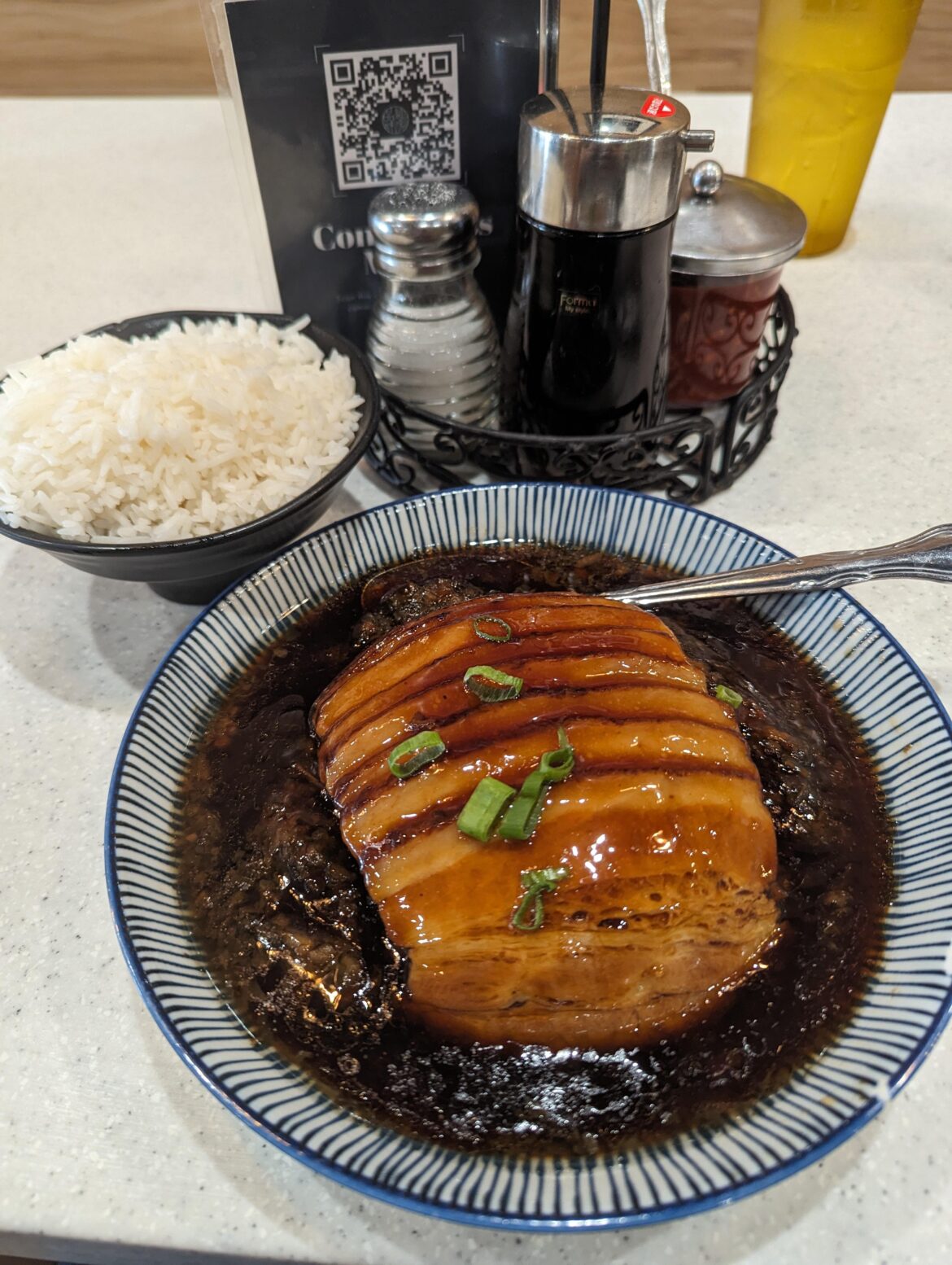 Braised Pork Belly w/ preserved vegetables @ Tasty Noodle House