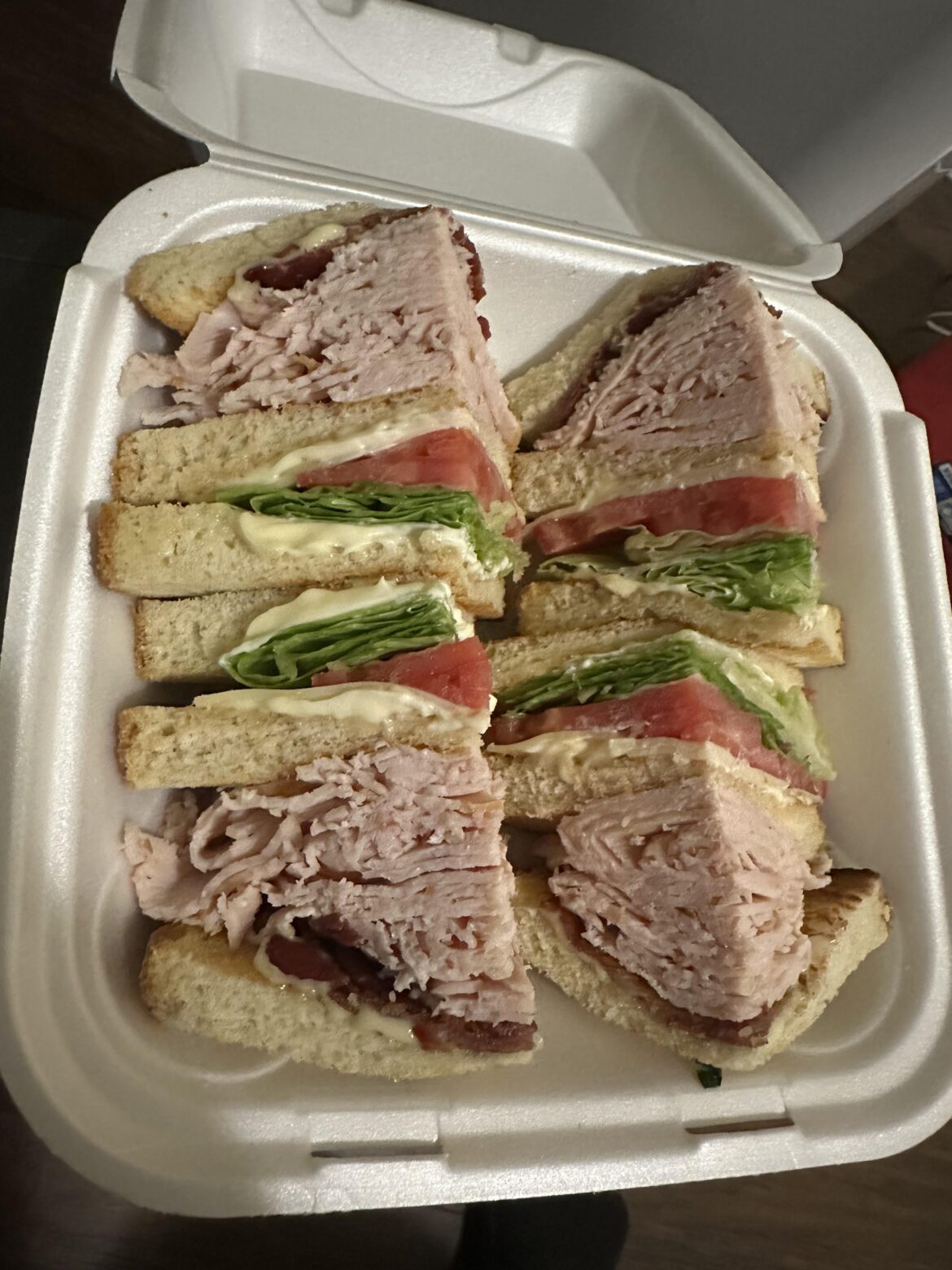 What do you think about this $12 club sandwich?