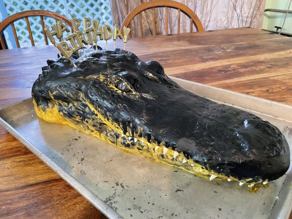 Alligator Cake