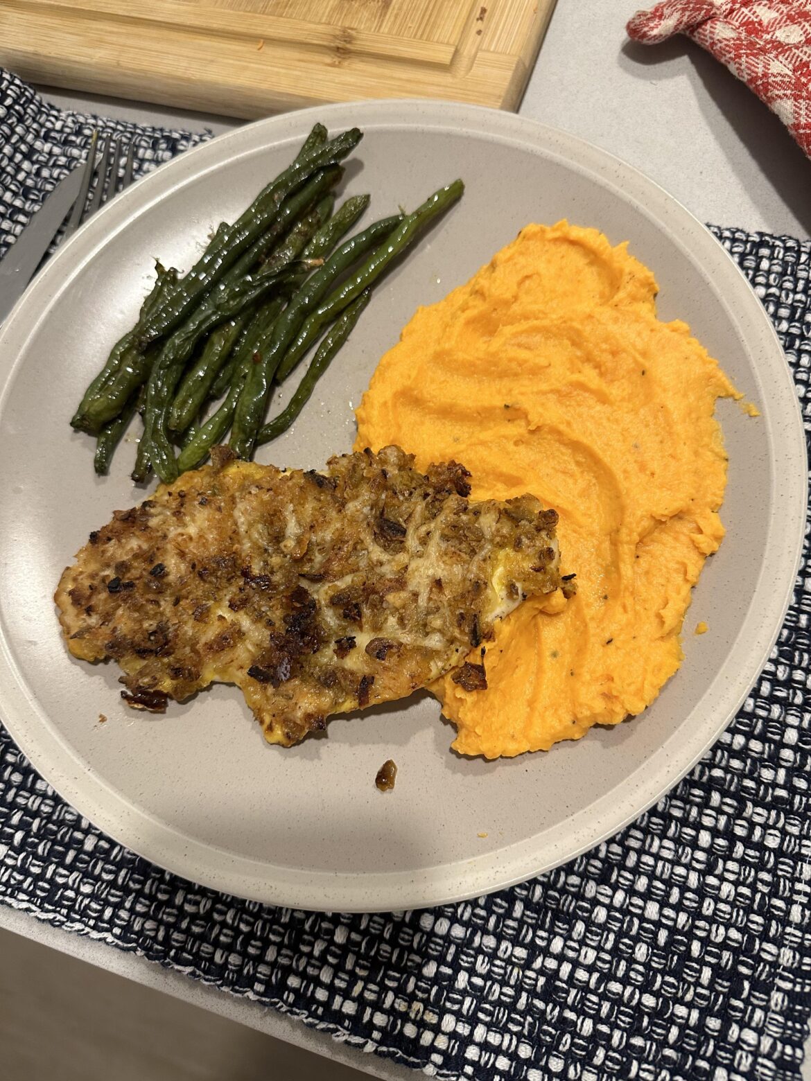 Onion crunch chicken