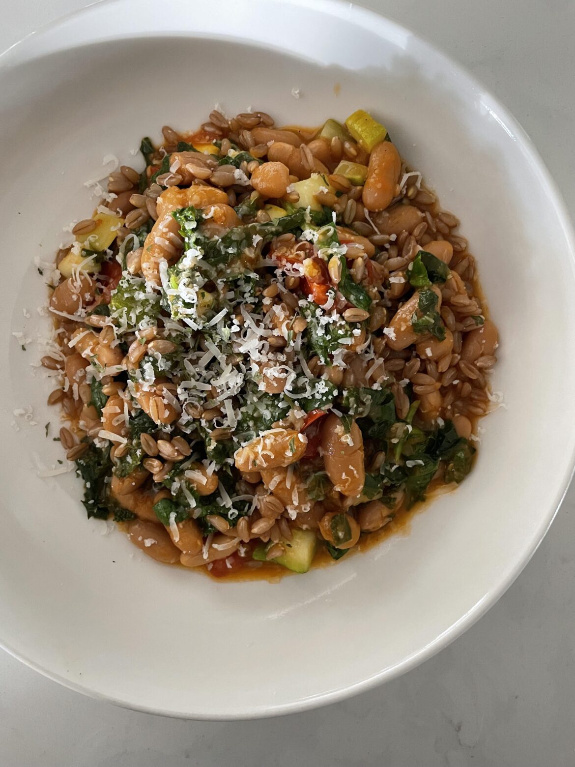 Saucy Beans & Veg! 536 cals