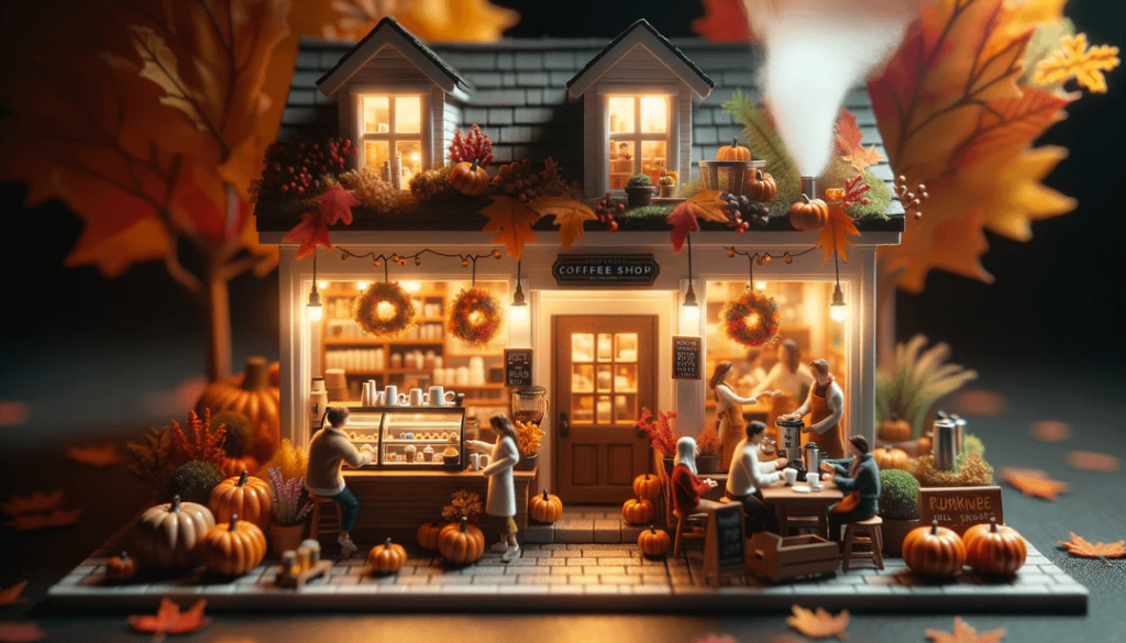 I Create Miniature Cozy Cafes for Fall :)
