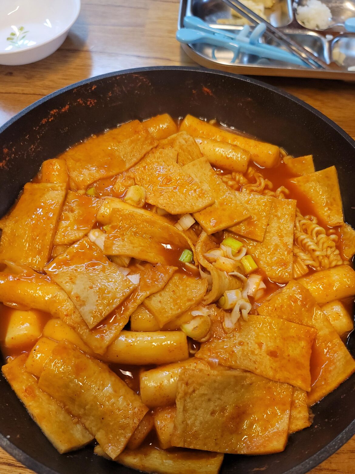 Home-made tteokbokki(떡볶이)