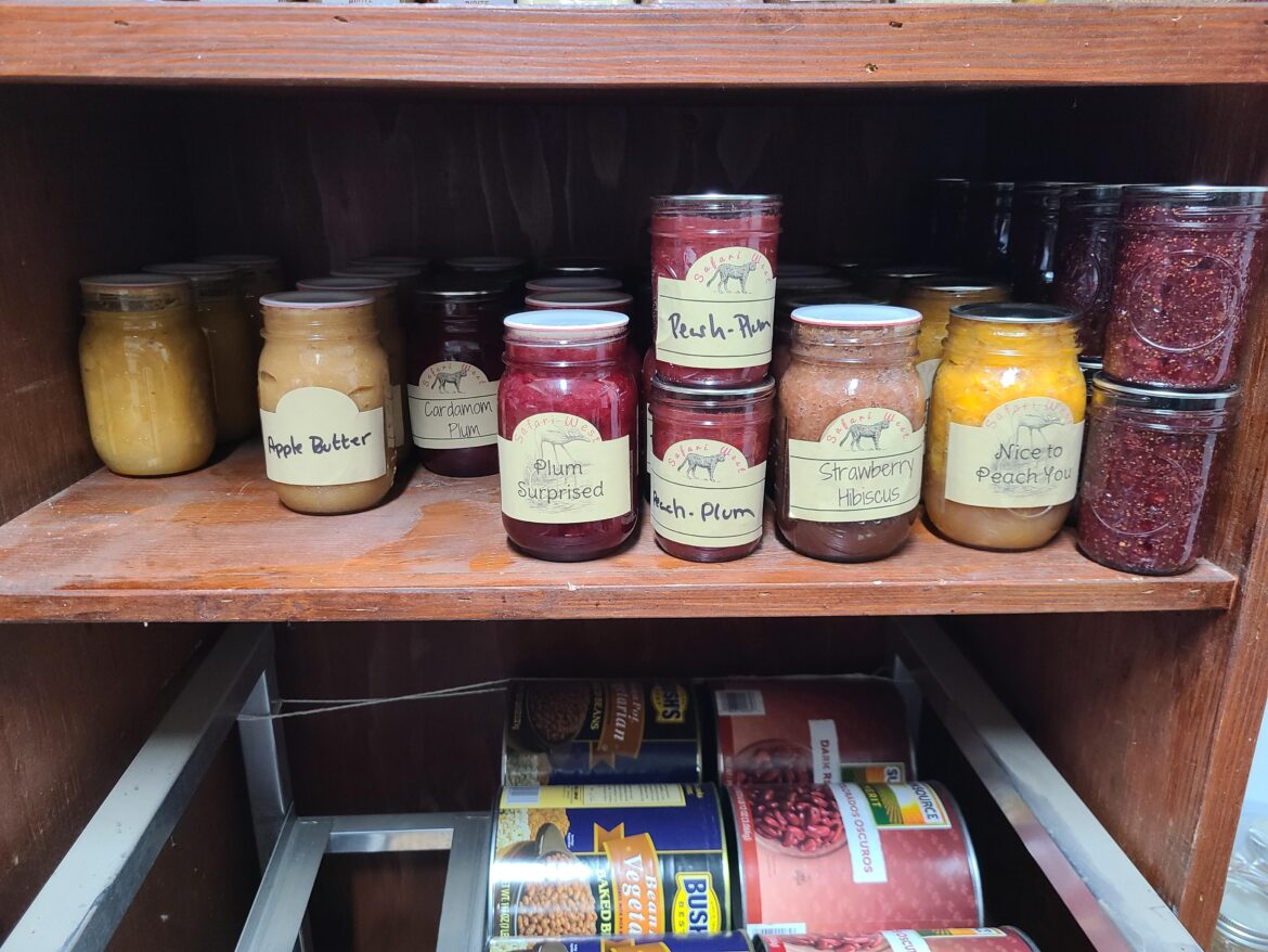 canning at work means I don't have to do the dishes after.