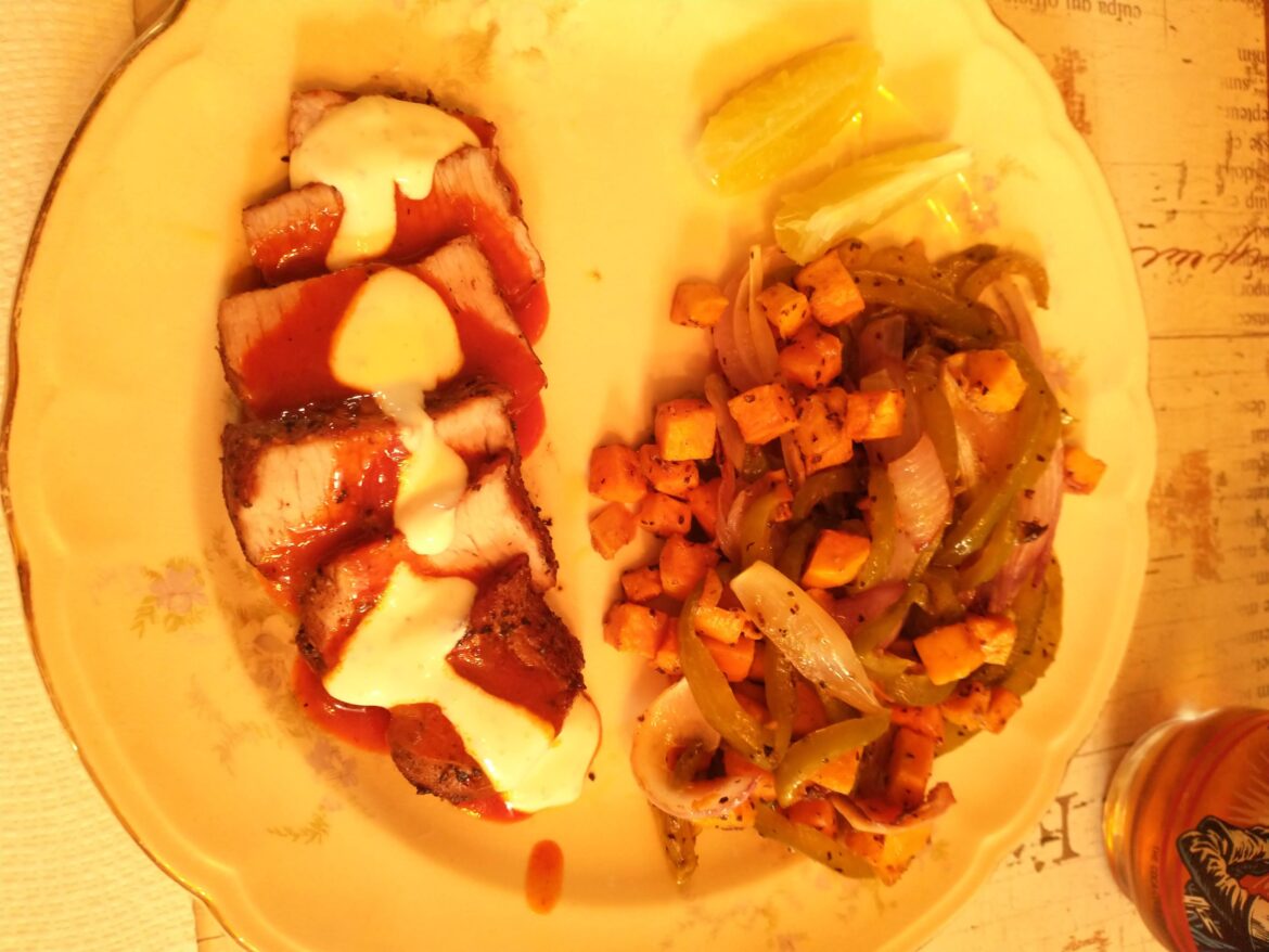 Citrusy Tex-Mex Tenderloin: Absolutely SCRUMPTUOUS, and a fun meal to prepare.