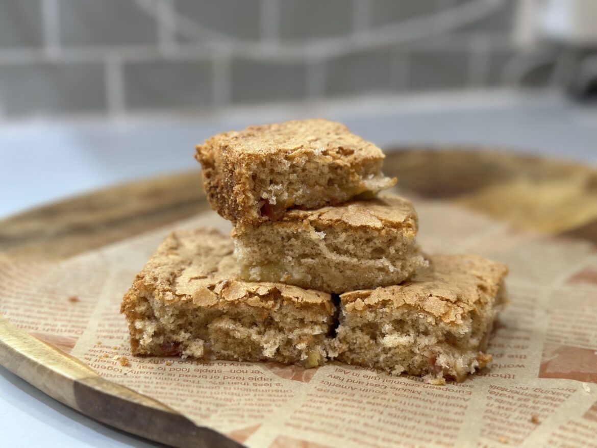 Plum cake - based on a Dutch Apple Cake