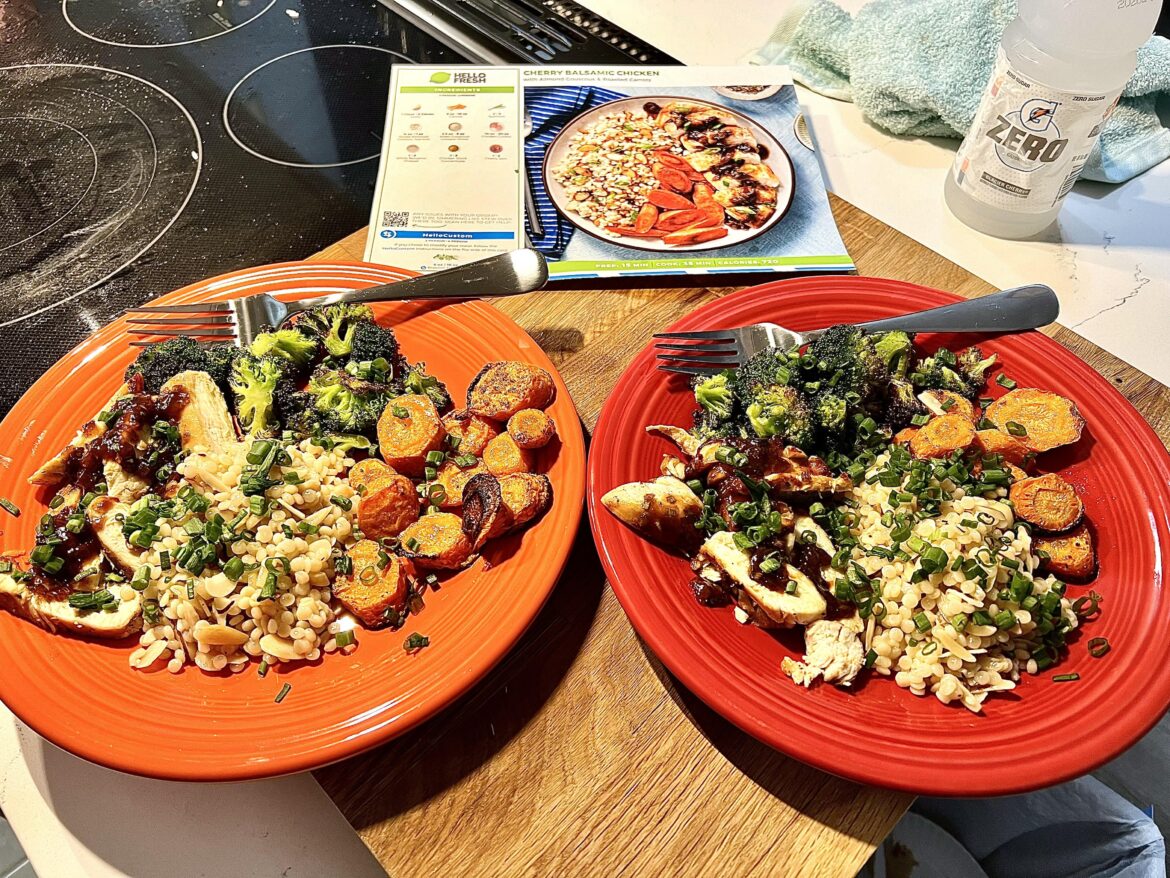 Cherry balsamic chicken: Candied sauce?