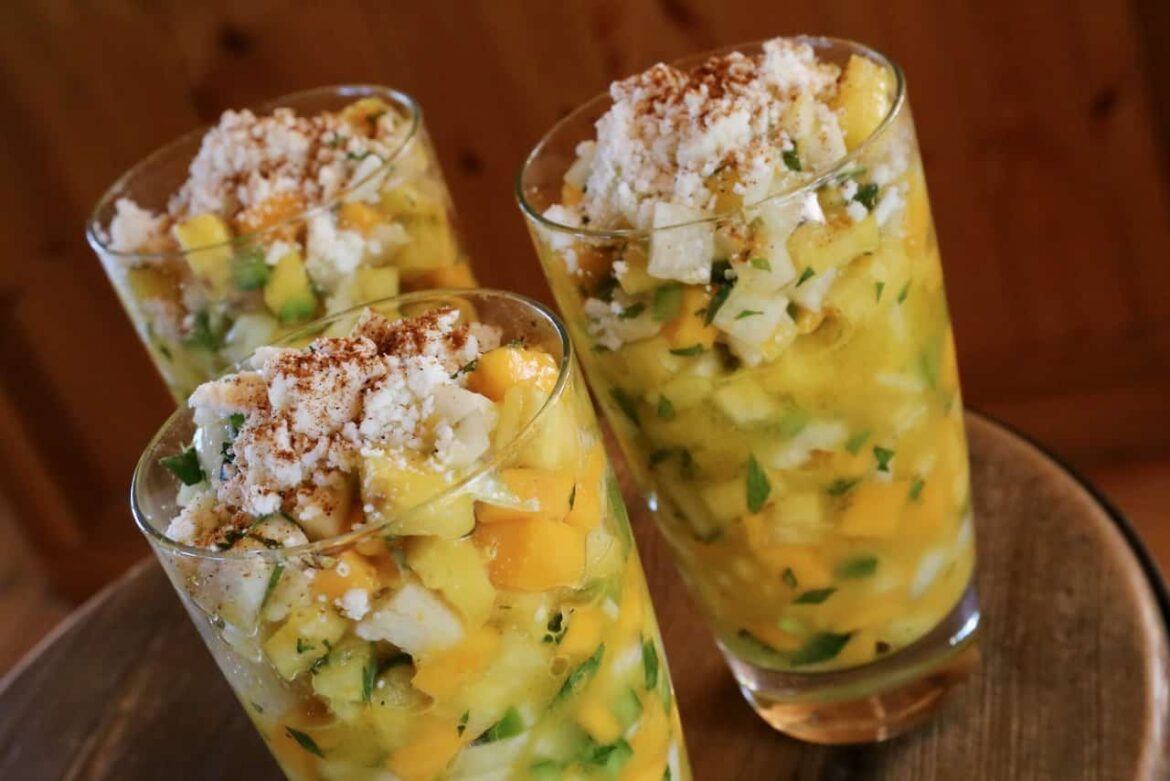 Gazpacho Moreliano Mexican Tropical Fruit Salad