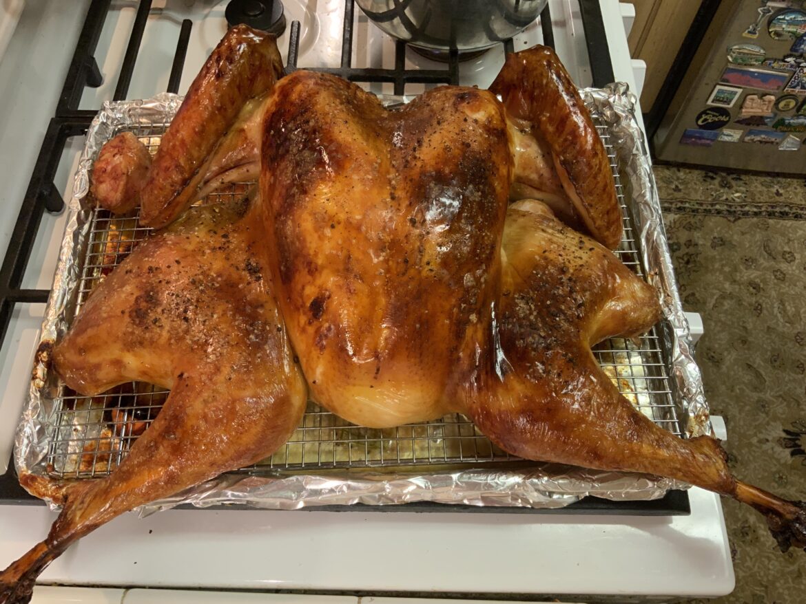 My spatchcock turkey.