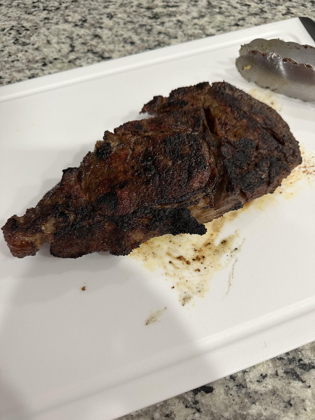 I posted about my new pit boss last night. I decided on ribeye and jalapeño poppers. Best steak