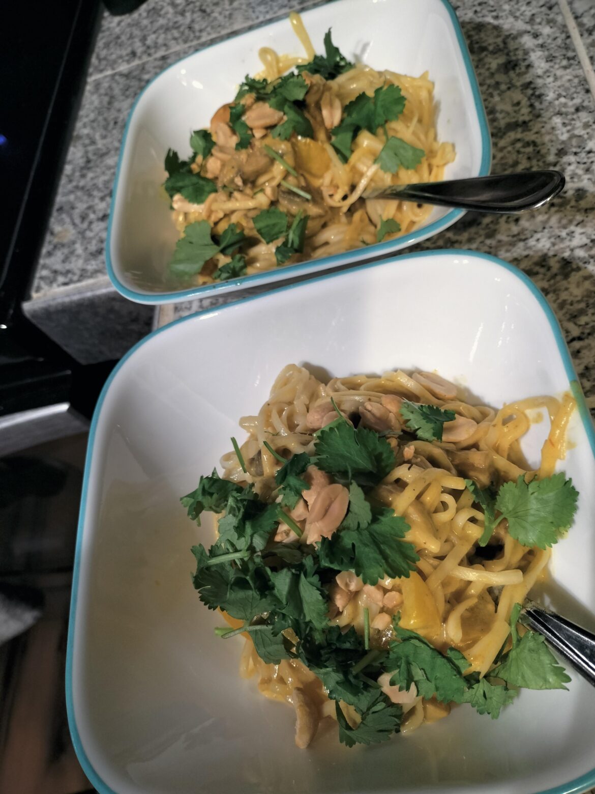 Spicy curry vegan stir fry 10/10