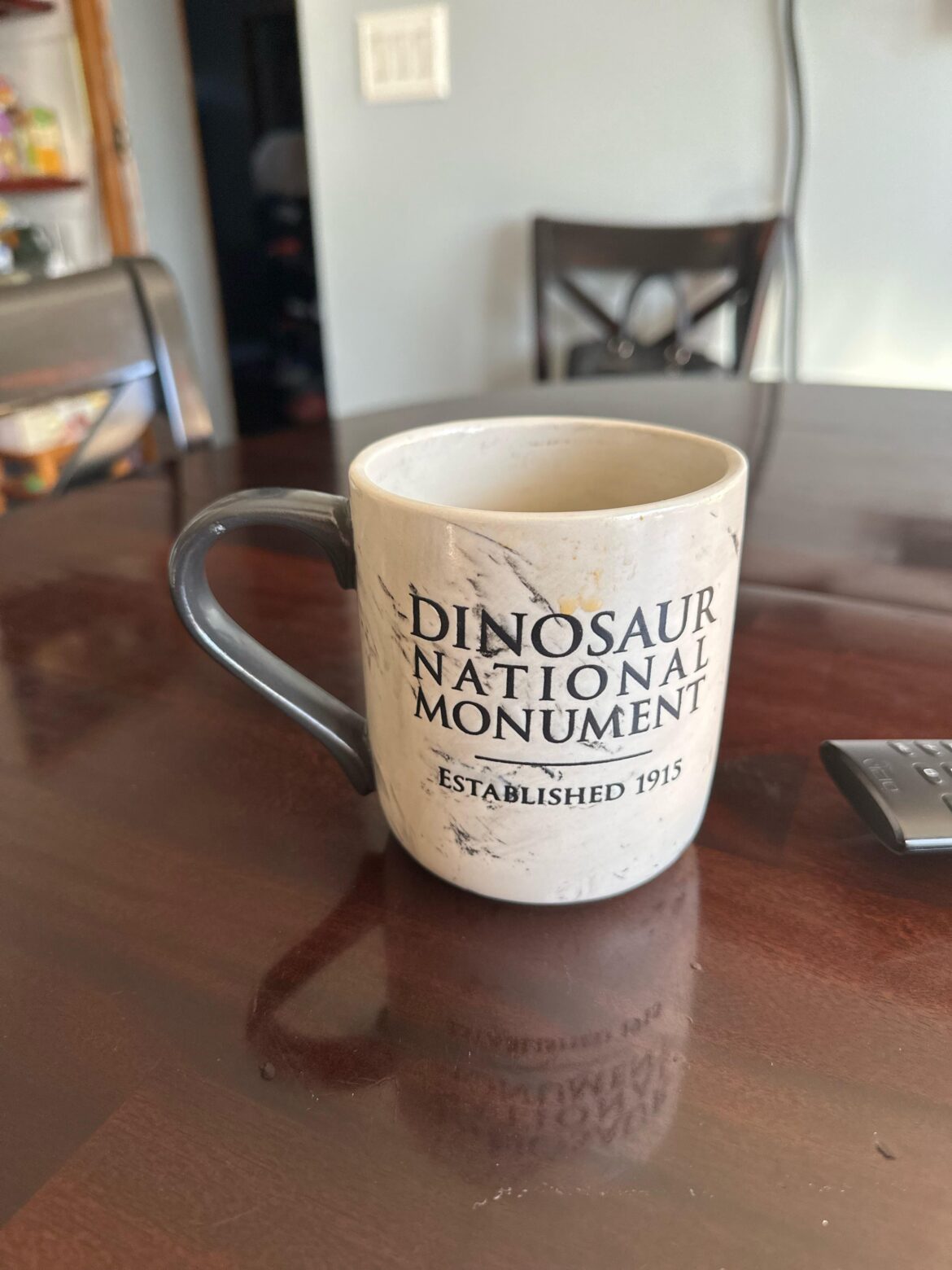 You know what’s important with coffee? The mug! We all have a favorite mug, this is mine!