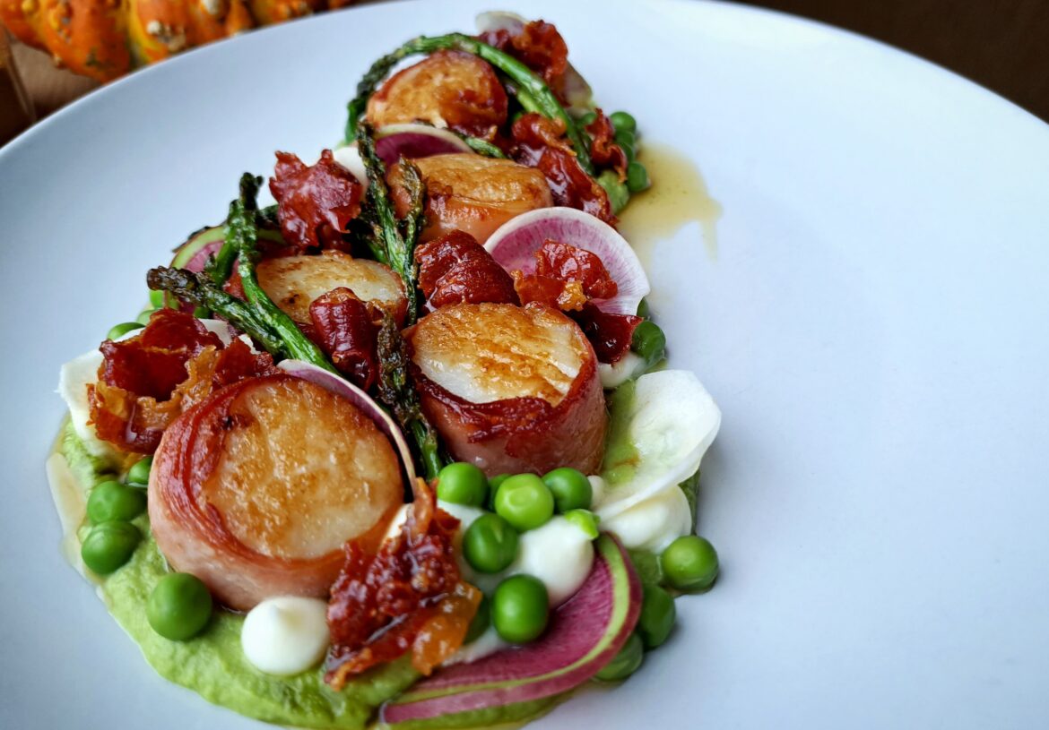 Scallops & Prosciutto