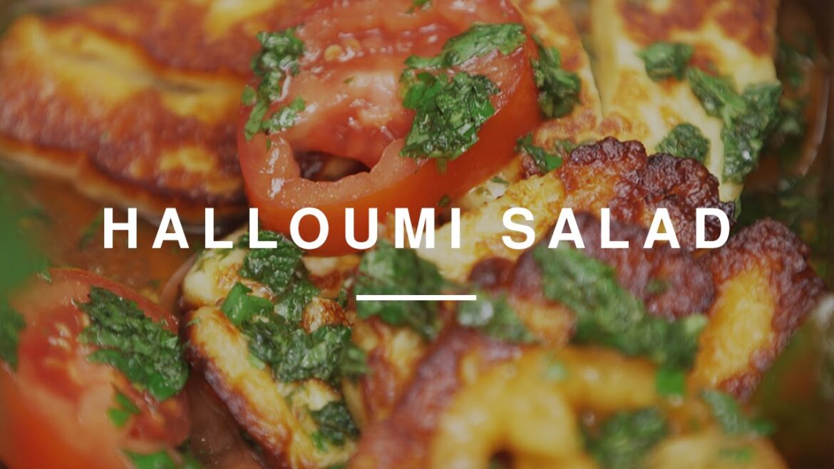 Halloumi & Tomato Salad - Laura Whitmore & Gizzi Erskine | Wild Dish