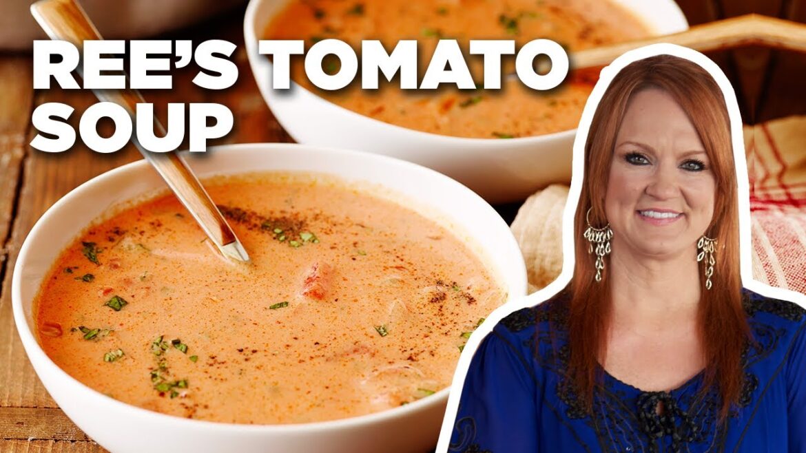 Recipe of the Day: Ree’s Best Tomato Soup Ever | The Pioneer Woman | Food Network Recipe of the Day: Ree's Best Tomato Soup Ever | The Pioneer Woman | Food Network