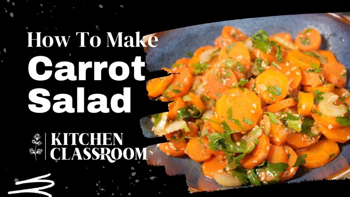 How to Make Carrot Salad - Moroccan Inspired