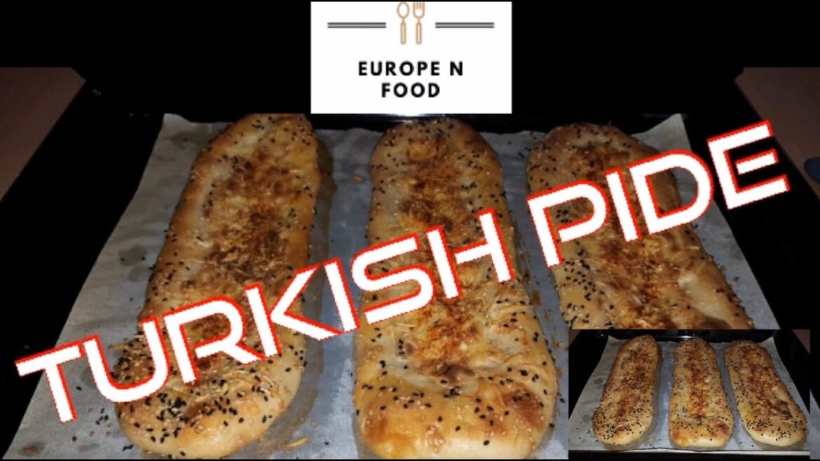 TURKISH PIDE| TURKISH CHEESE PIDE| EUROPE N FOOD