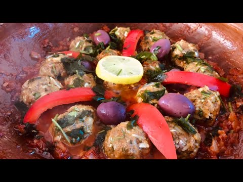 Moroccan fish balls tagine (طاجين مغربي كرات السردين) Moroccan fish balls tagine (طاجين مغربي كرات السردين)